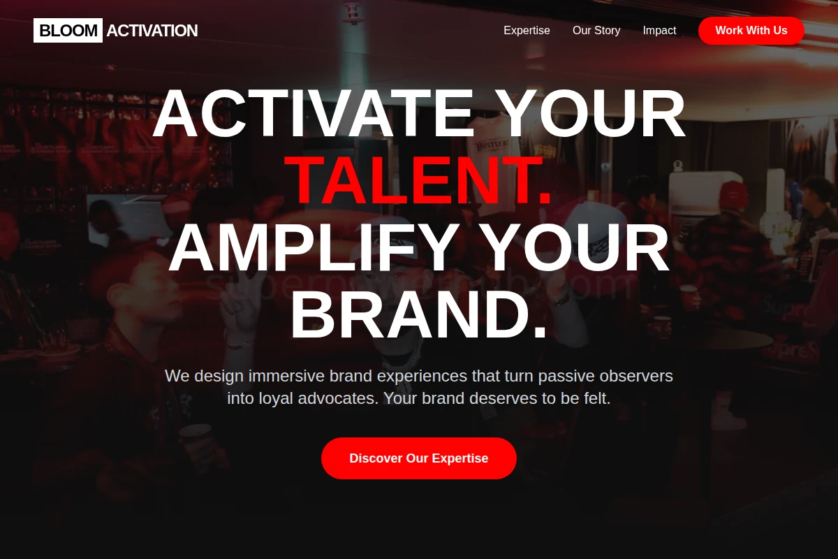 Bloom Brand Activation