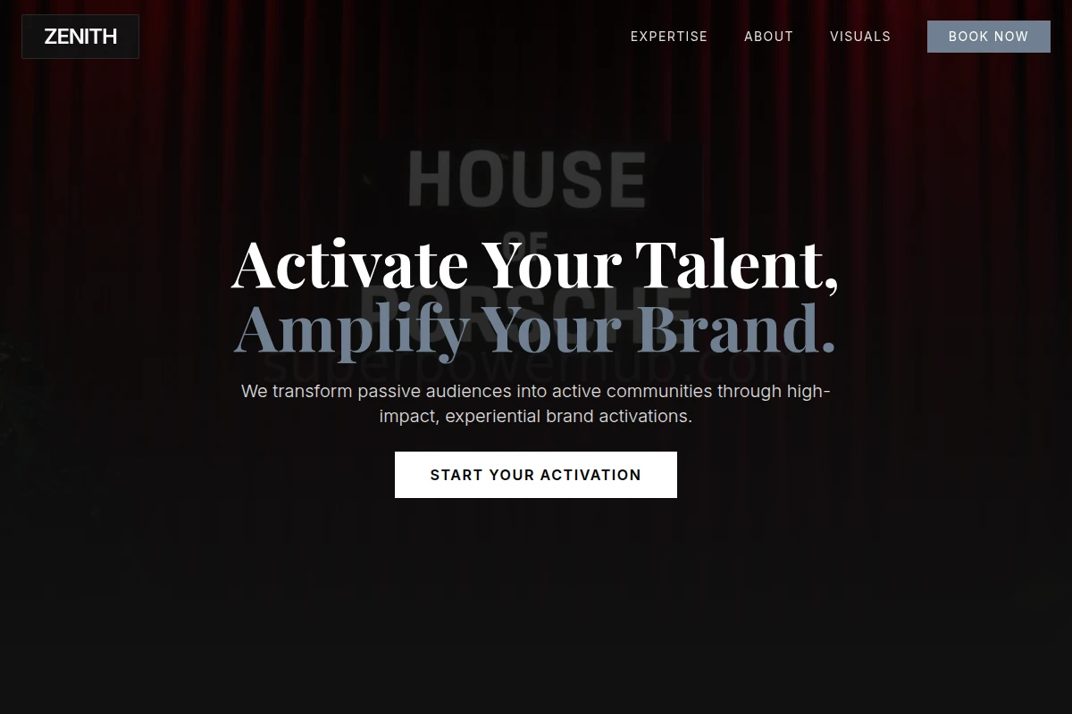 Zenith Brand Activation